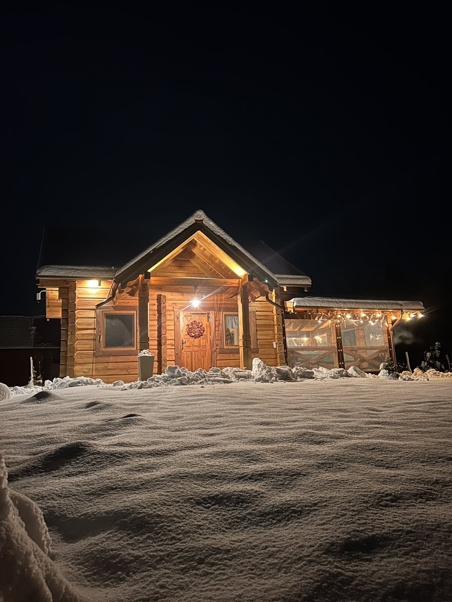 Sosnowy Dom - Drewniany dom z bali - 1