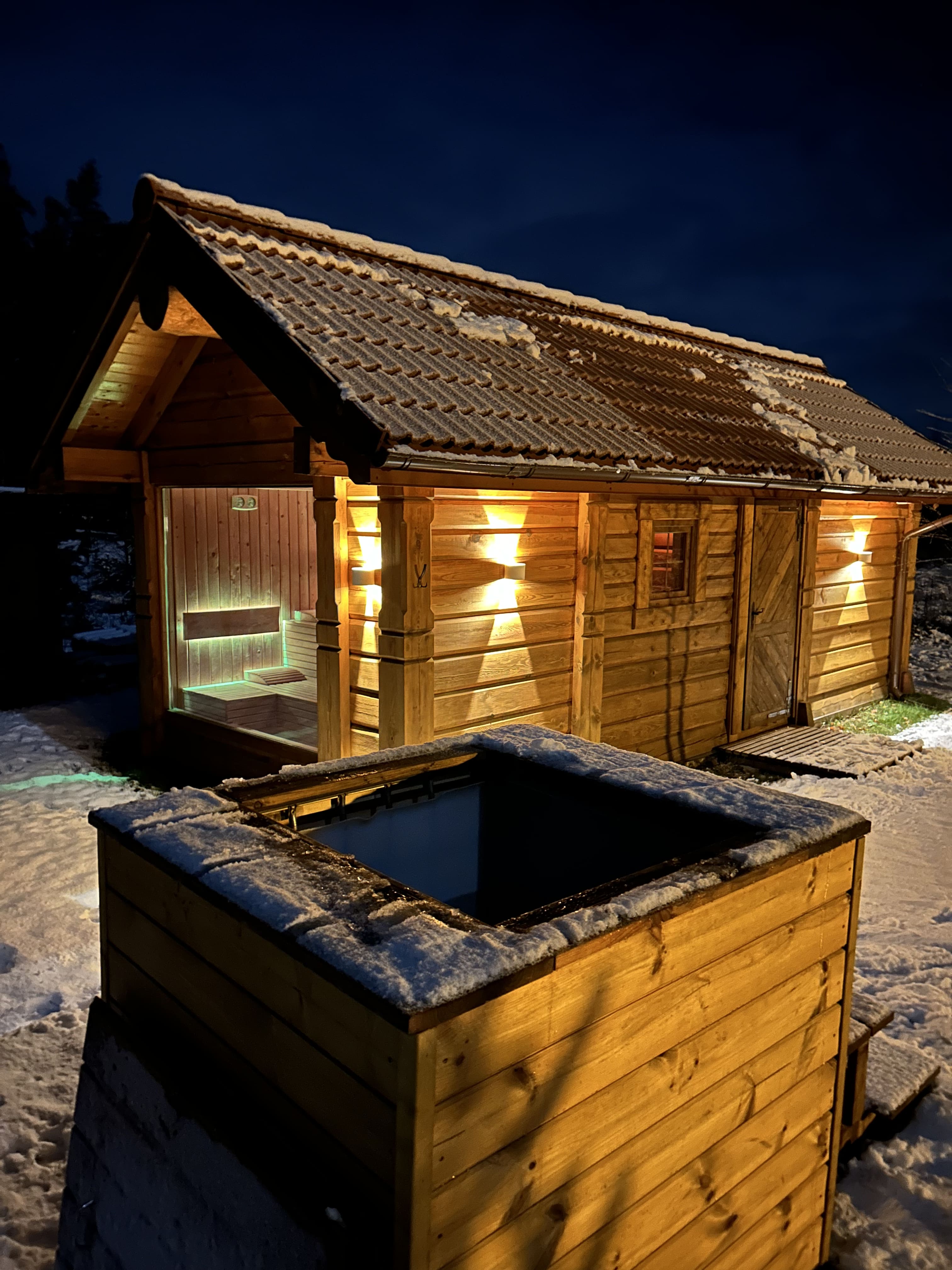 Sauna fińska - Udogodnienia